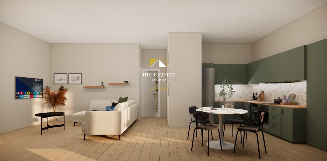 Kaisariani: GV Renovated ground floor apartment