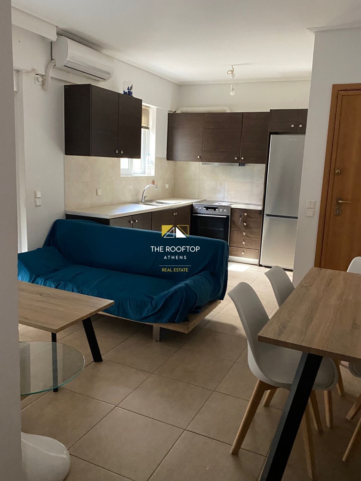 Neos Kosmos: Fully furnished 1st floor apartment ( 38 sqm)